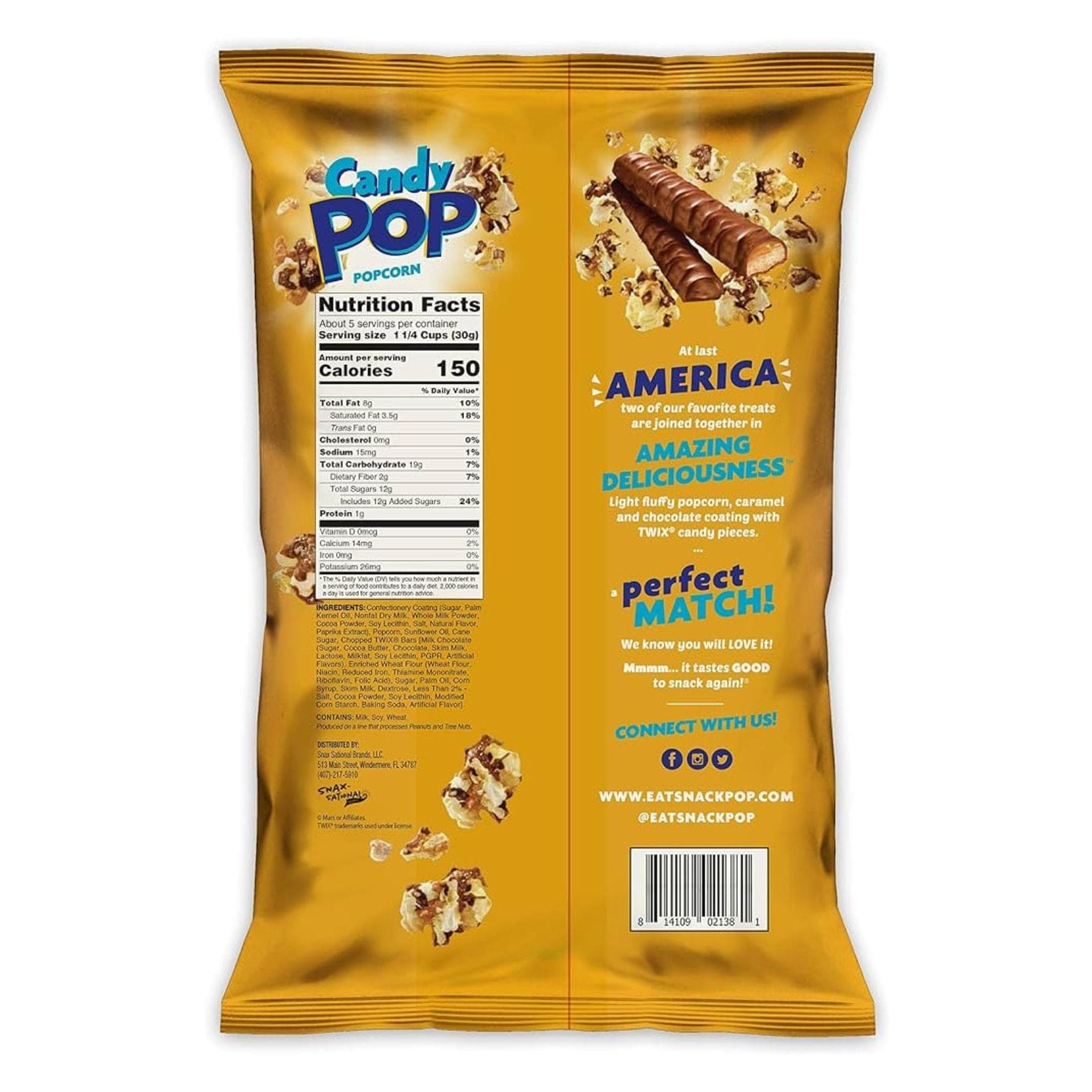 Candy Pop – Popcorn-Butterfinger