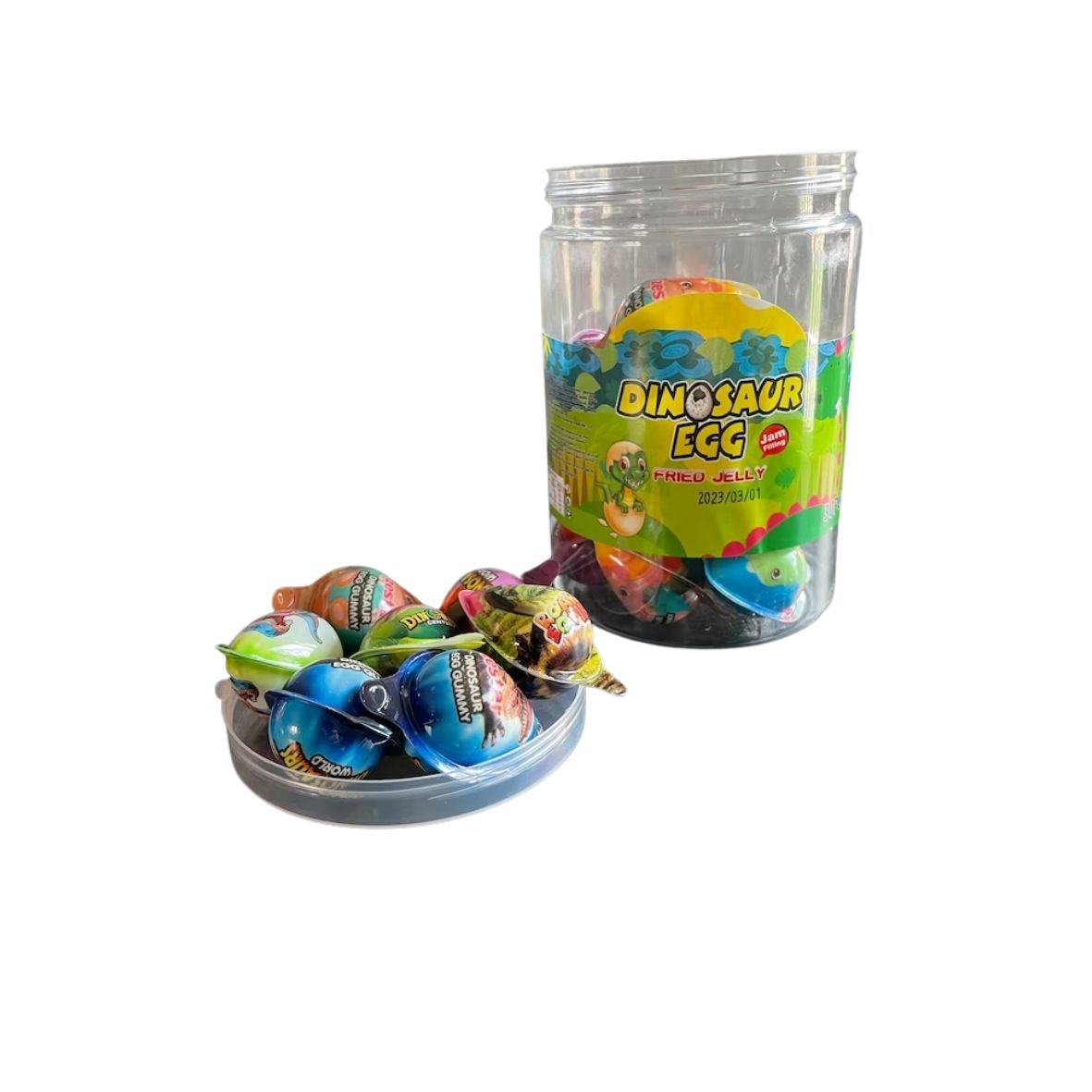 Gummiball – Dino-Eier