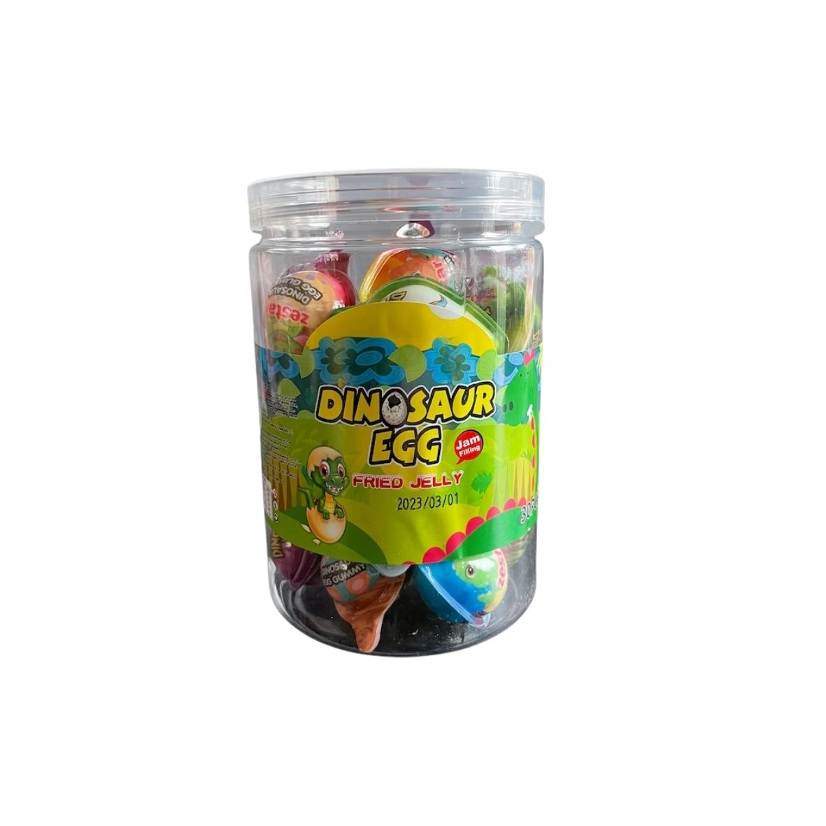 Gummiball – Dino-Eier