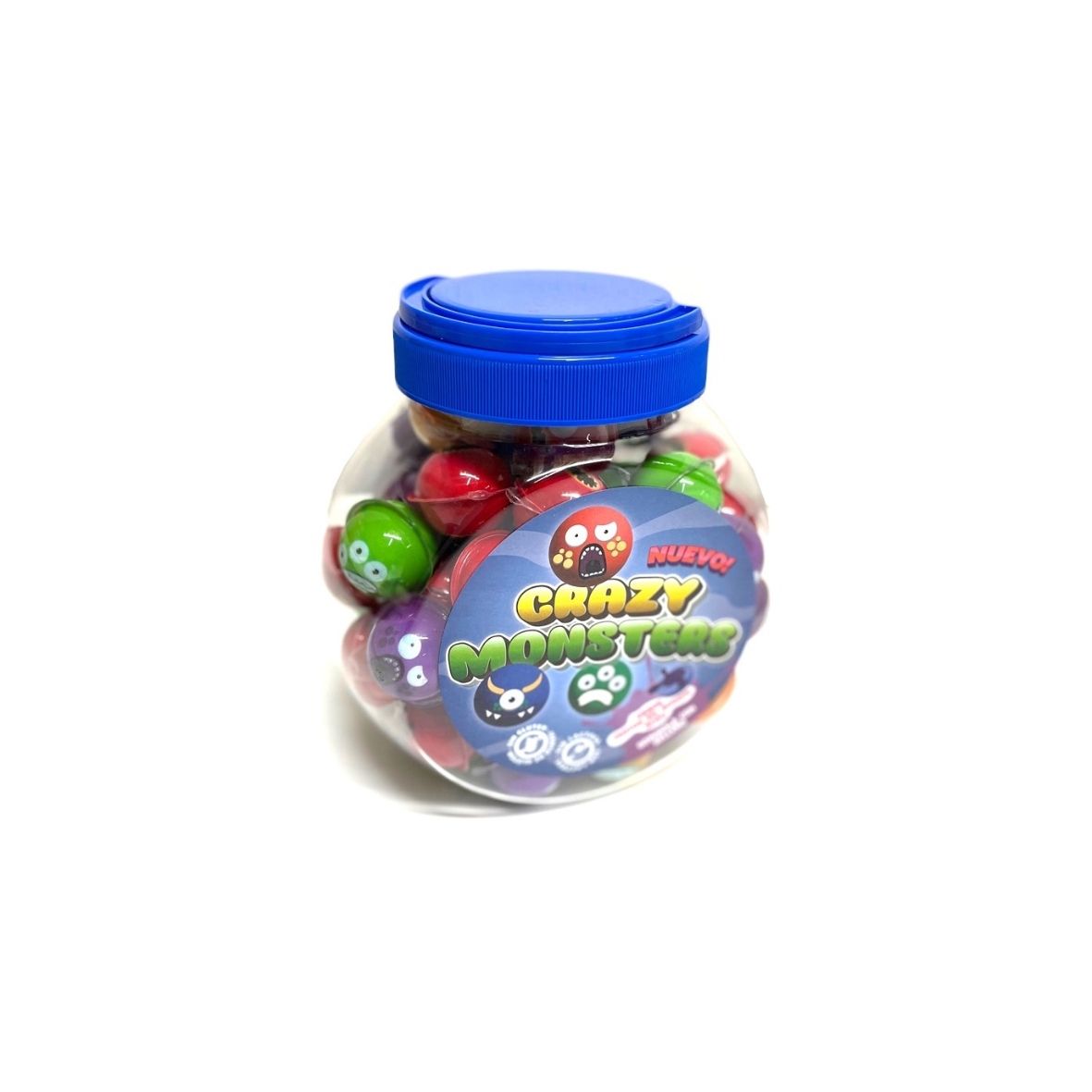 Gummy Ball XL - Crazy Monsters