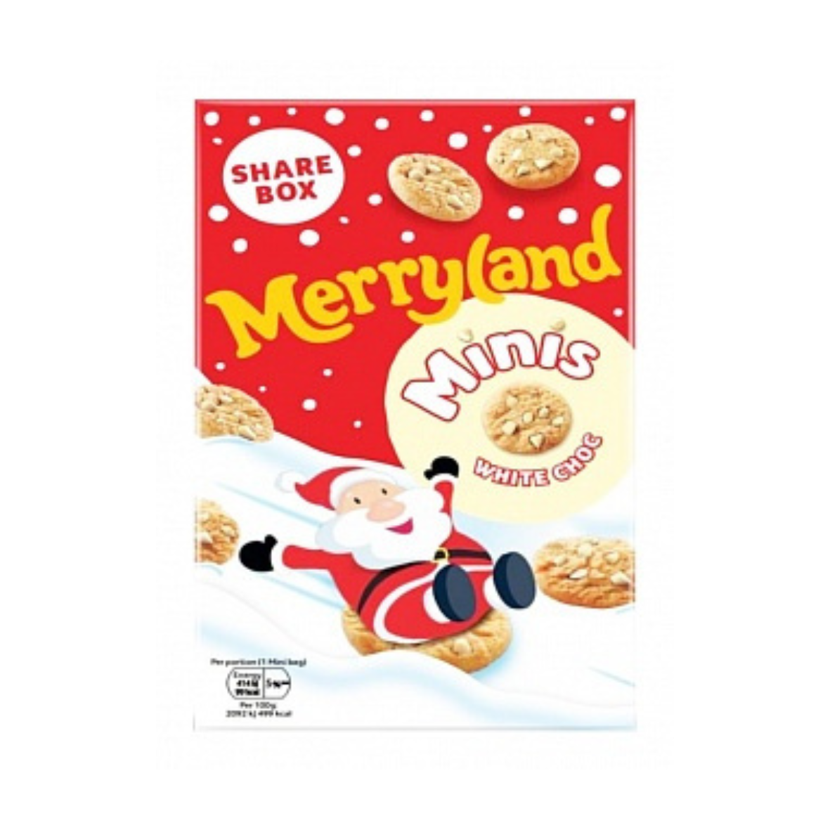 Merryland - Mini White Choc Chip Cookies