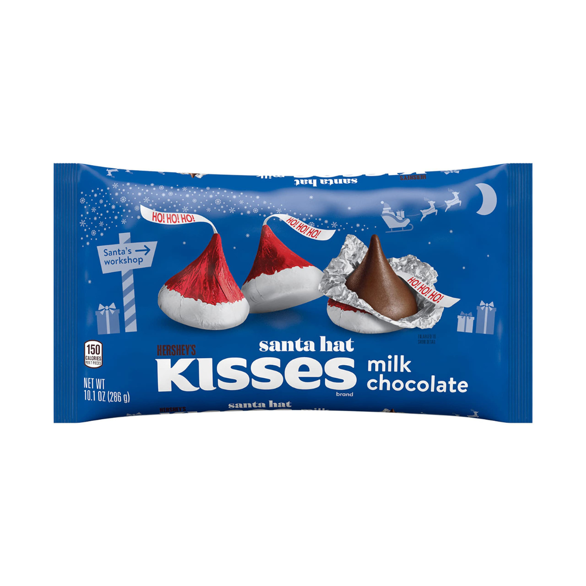 Hershey's - Santa Hat Kisses Milk Chocolate