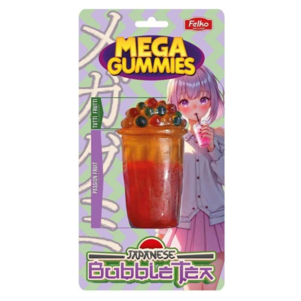 Felko - Mega Gummies - Japanese Bubble Tea