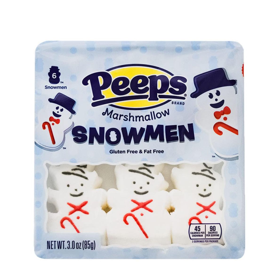 Peeps - Marshmallow Snowmen - 6 stuks