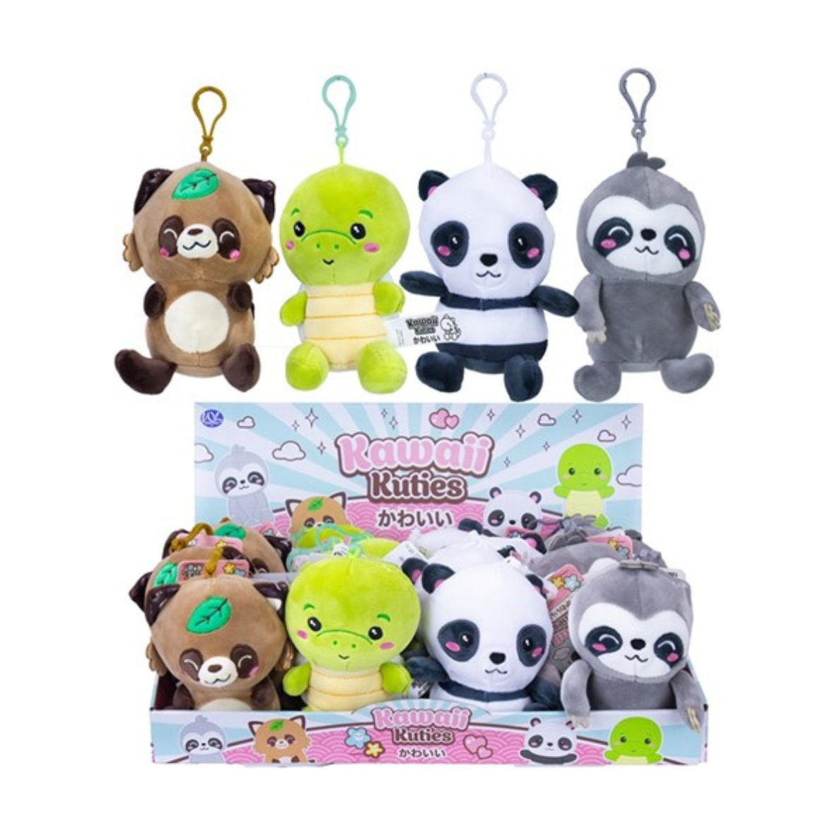 Kawaii Kuties - Bagclip Animals