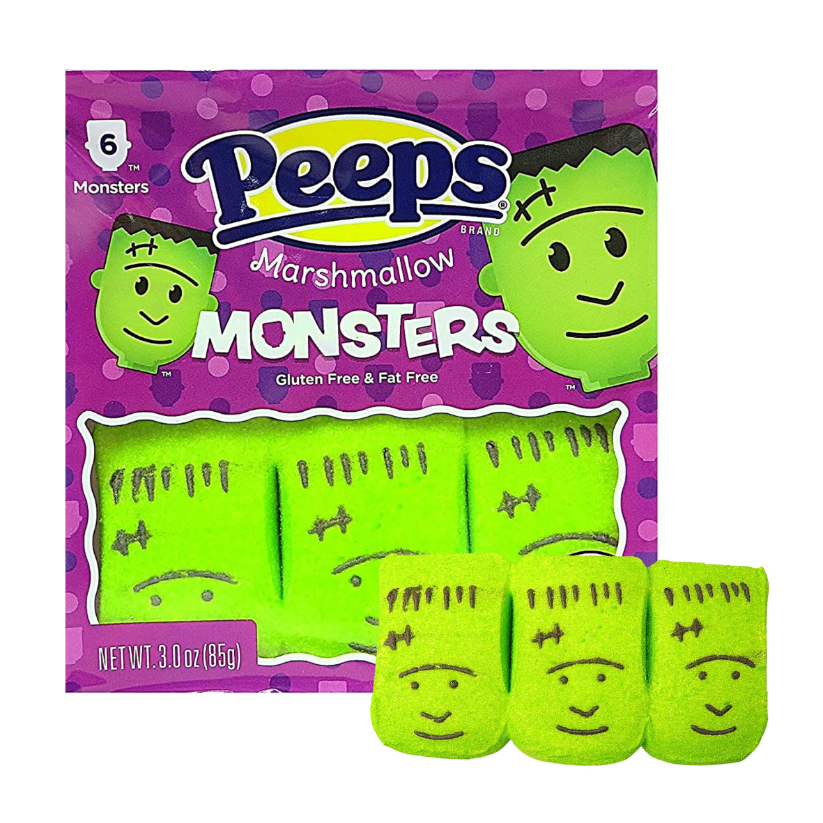 Peeps - Marshmallow 6 Monsters