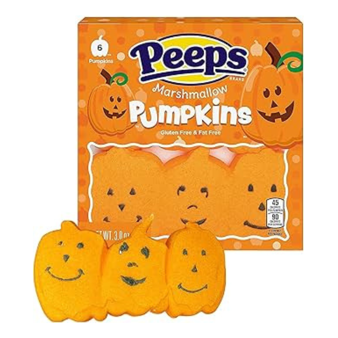 Peeps - Marshmallow 6 Pumpkins